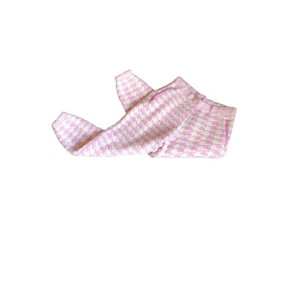 Skims Pink and White Fuzzy Patterned Pants - Picture 2 of 7